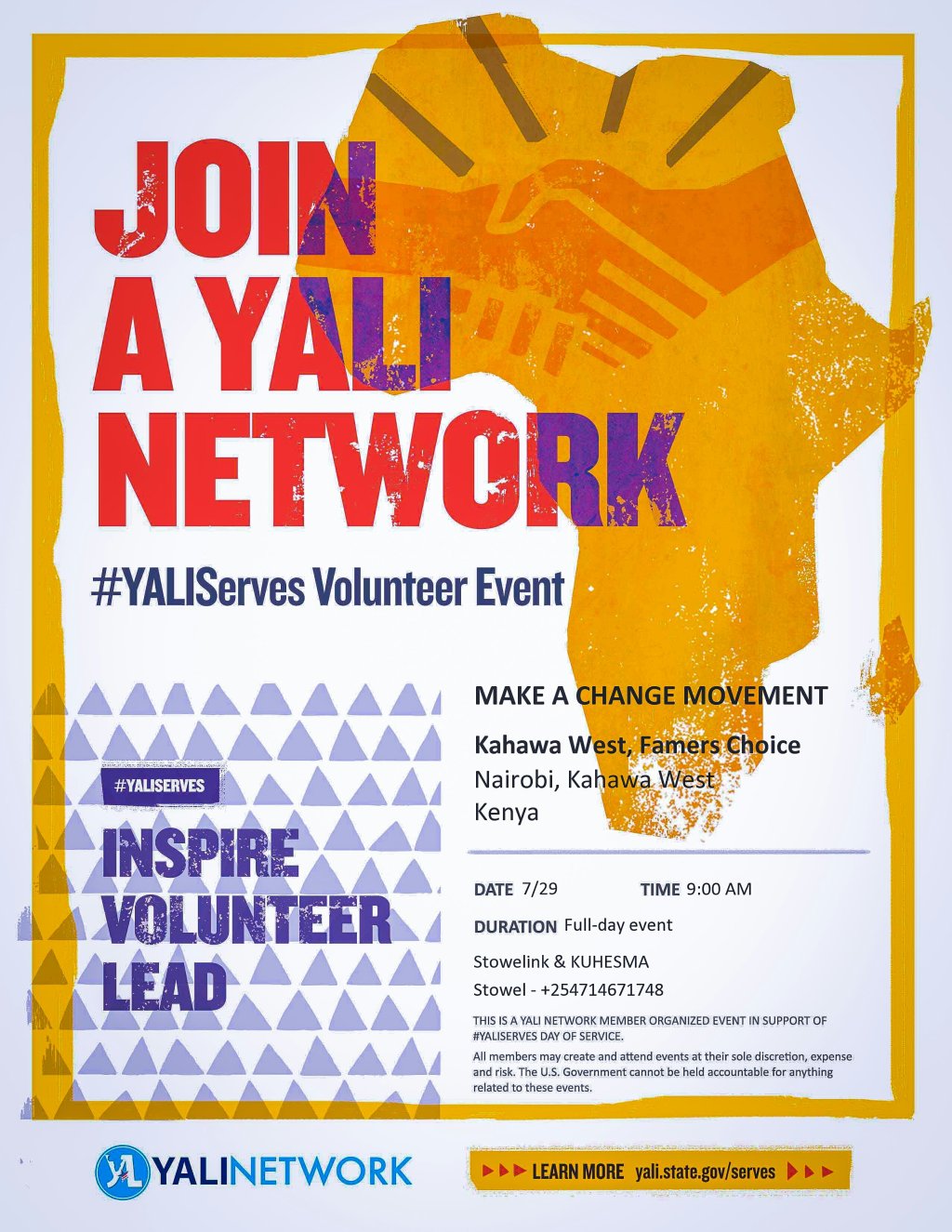 Stowelink in collaboration with KUHESMA organise a YALI serves&nbsp;event