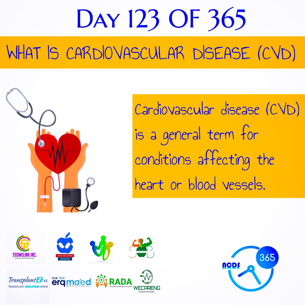 NCDS 365: DAY 122 – DAY 128 INTRODUCTION TO CARDIOVASCULAR&nbsp;DISEASES