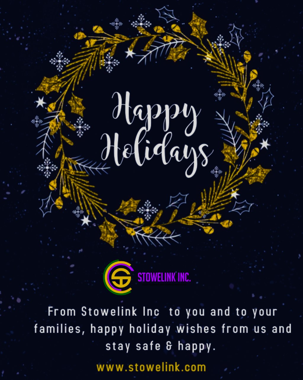 STOWELINK SEASON’S GREETINGS&nbsp;2020