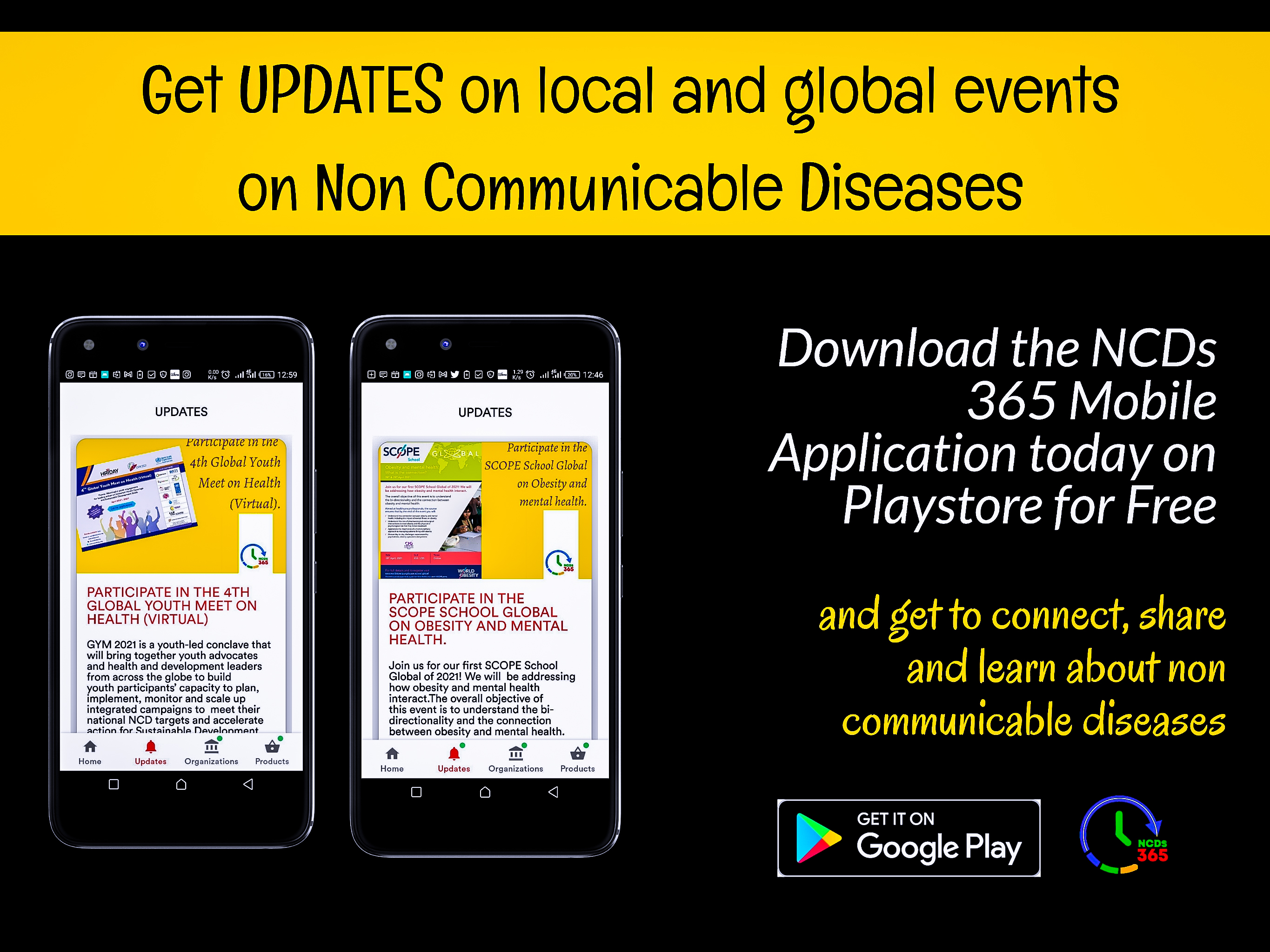 NCDs 365 APP NOW UP AND RUNNING ON PLAYSTORE