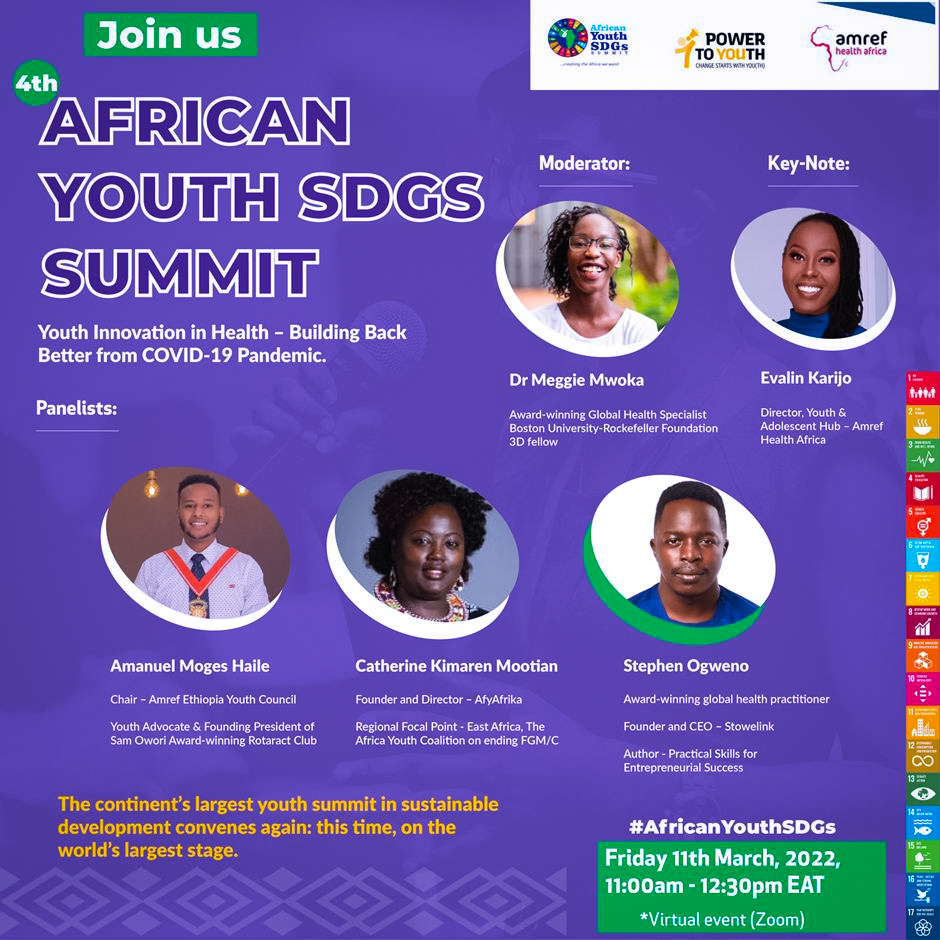 STOWELINK REPRESENTED AT THE 4TH AFRICAN YOUTH SDGS SUMMIT