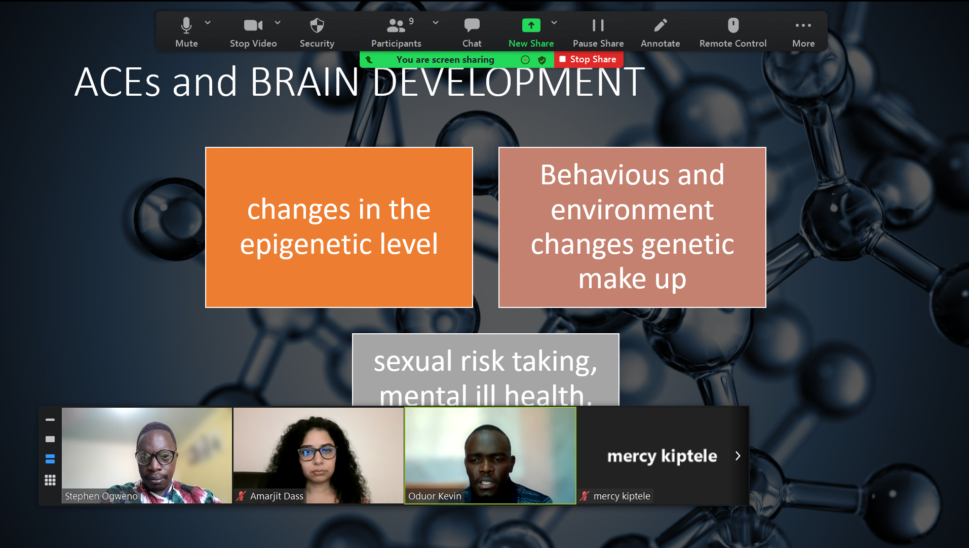 ADVERSE CHILDHOOD EXPERIENCE WEBINAR IN PARTNERSHIP WITH MENTEE GLOBAL ORGANIZATION