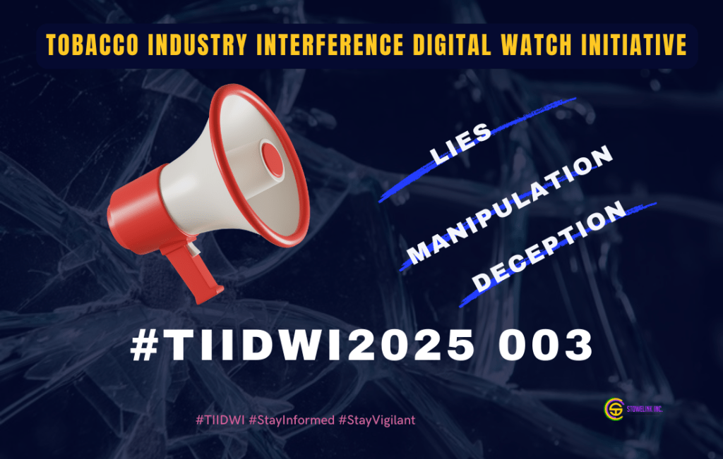 Unmasking Industry Narratives: A Critical Examination of Filter’s Recent Critique on WHO’s Tobacco Control&nbsp;Efforts