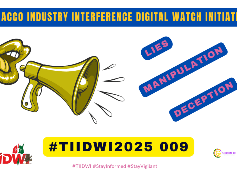 Young People Used as Proxies to Delay the Tobacco Control Amendment Bill in&nbsp;Kenya