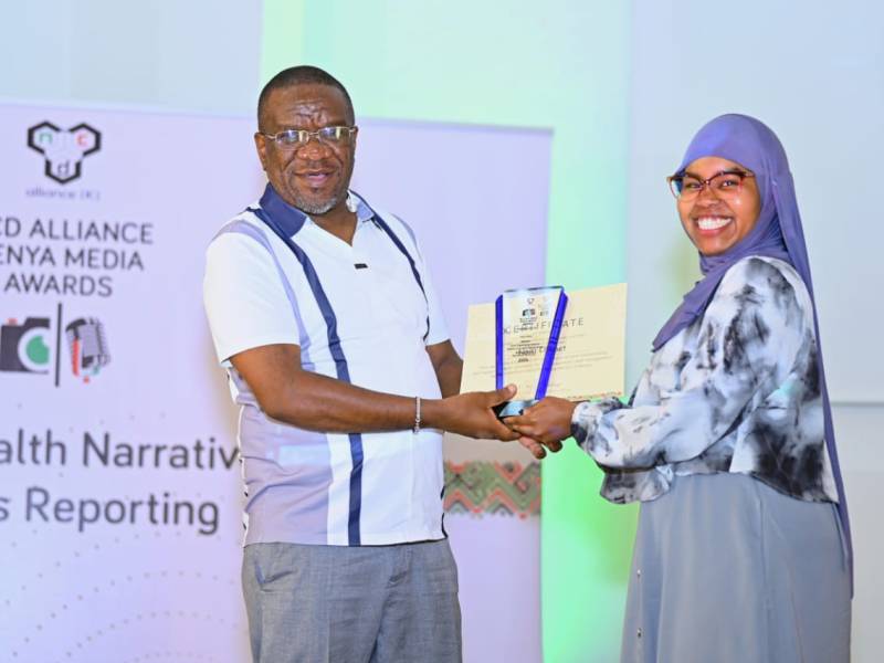 Advancing Mental Health and NCD Advocacy: Stowelink’s Naila Chebet Koech Wins an Award at the NCD Alliance Kenya Media Awards&nbsp;2025